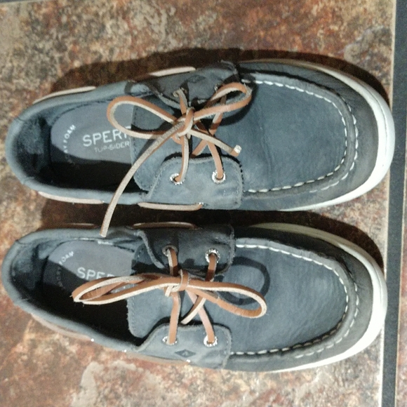 Sperry Other - 2/$15 Boys Size 1M Sperry Top-Sider Blue/Grey